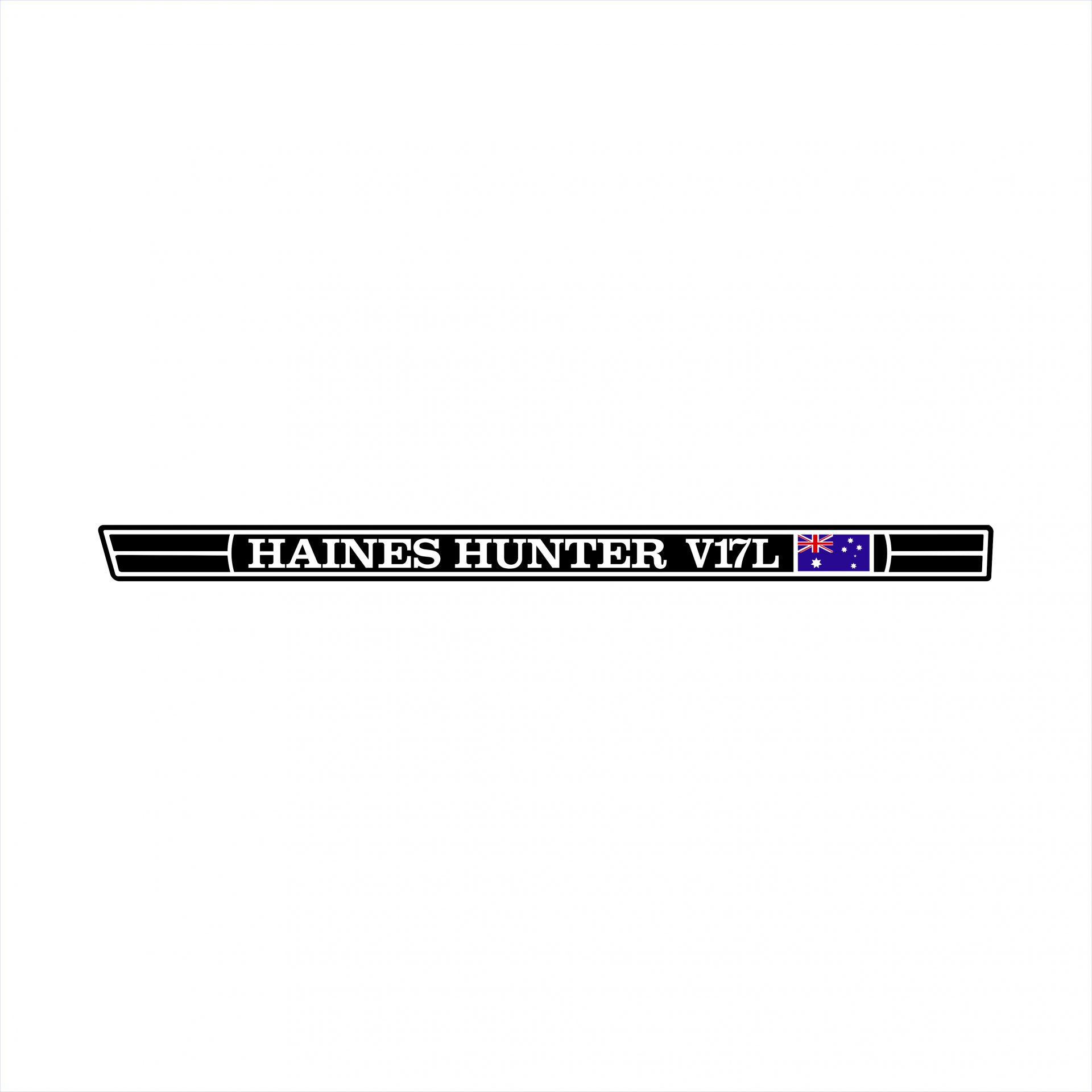 HAINES HUNTER BOAT Decal 1200mm boat Sticker Set V17R, V17L, V17C, V19C  Marine $90.00 - PicClick AU